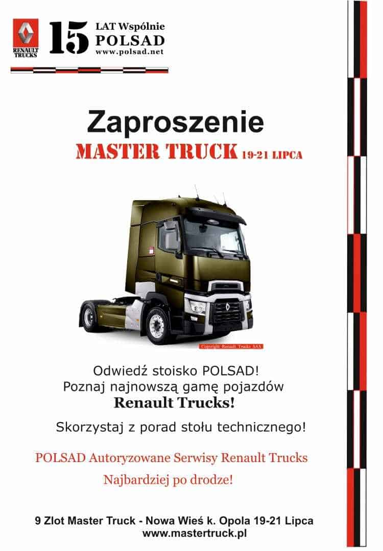 zaproszenie Master Truck